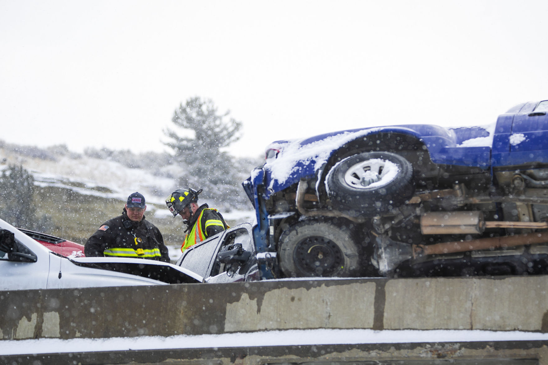 Yellowstone Bridge pileup
